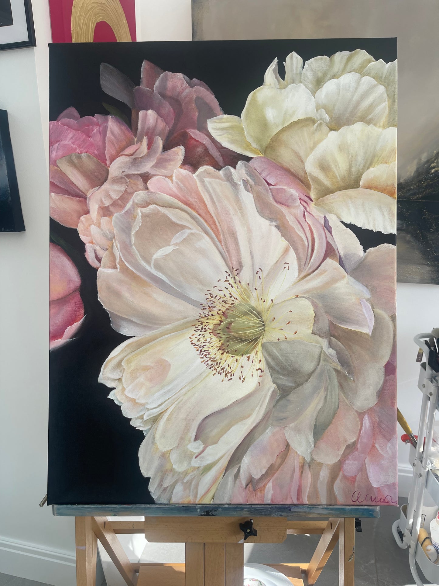Symphony of Peonies 60x80cm