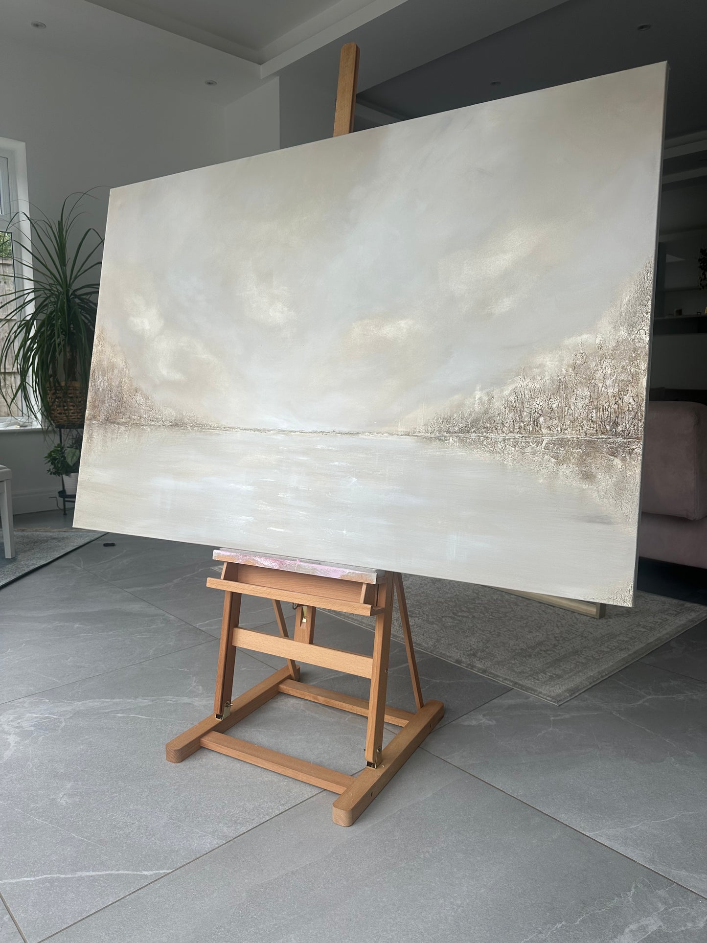 In My Dreams, the Sky Is Golden lV - Original Artwork 100x150 cm