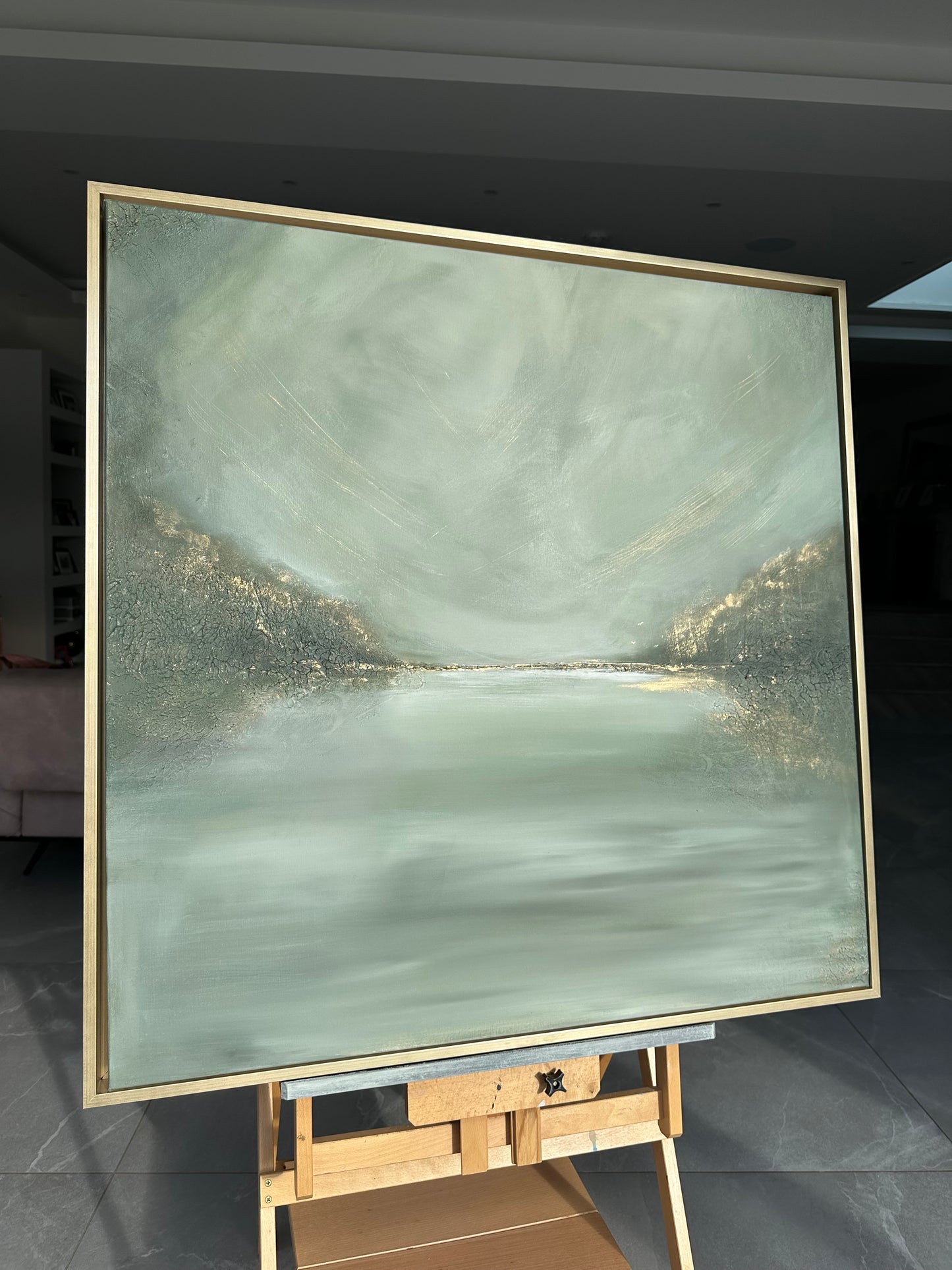 Still Sage 100x100cm