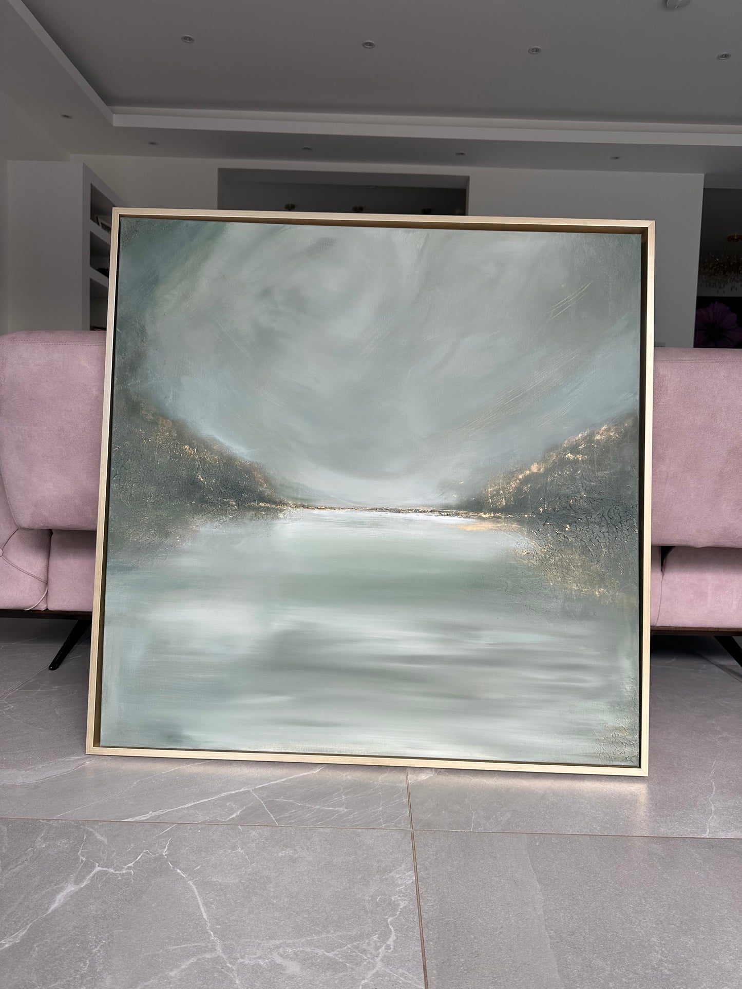 Still Sage 100x100cm