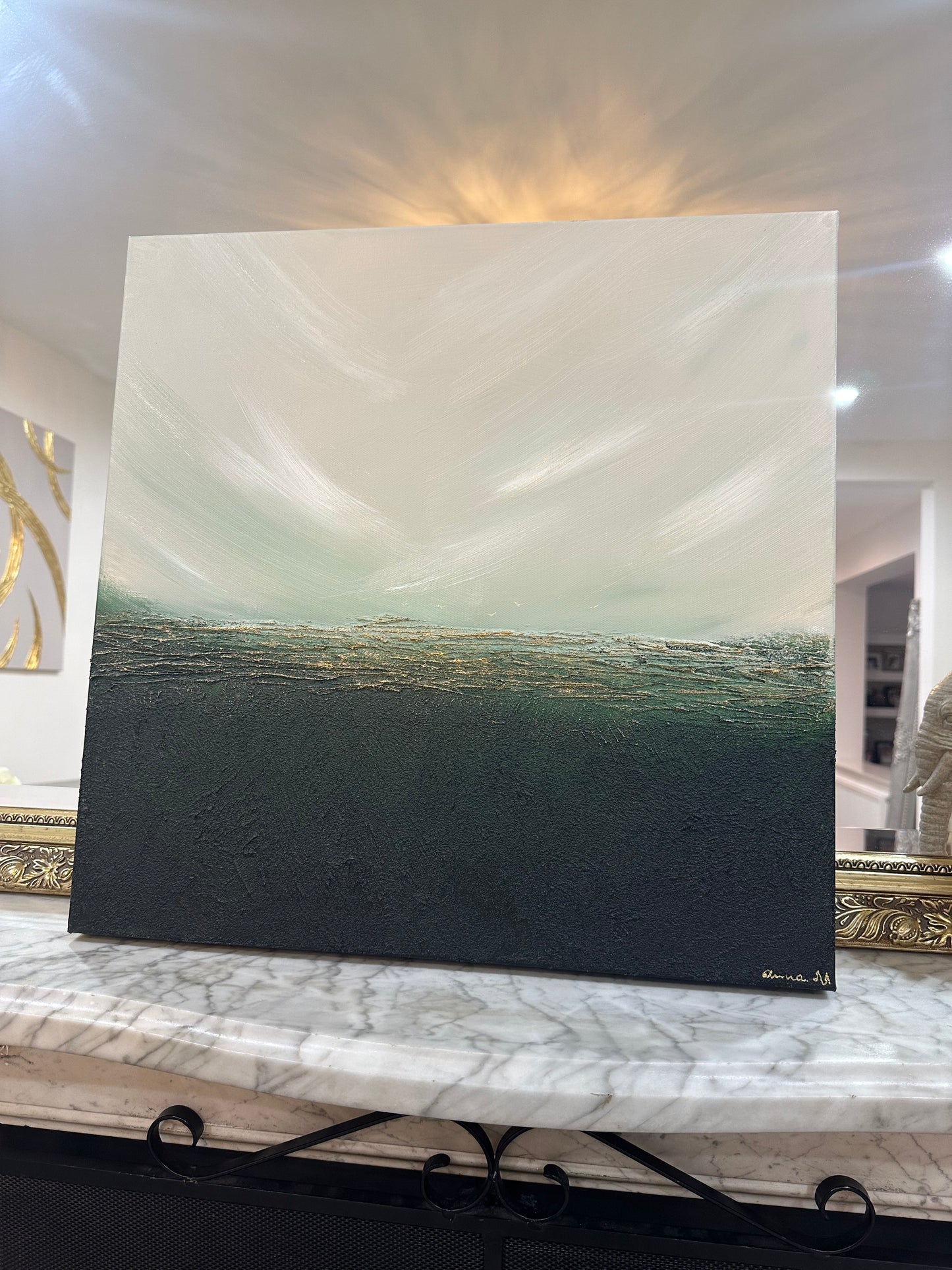 Green Horizon - Original painting
