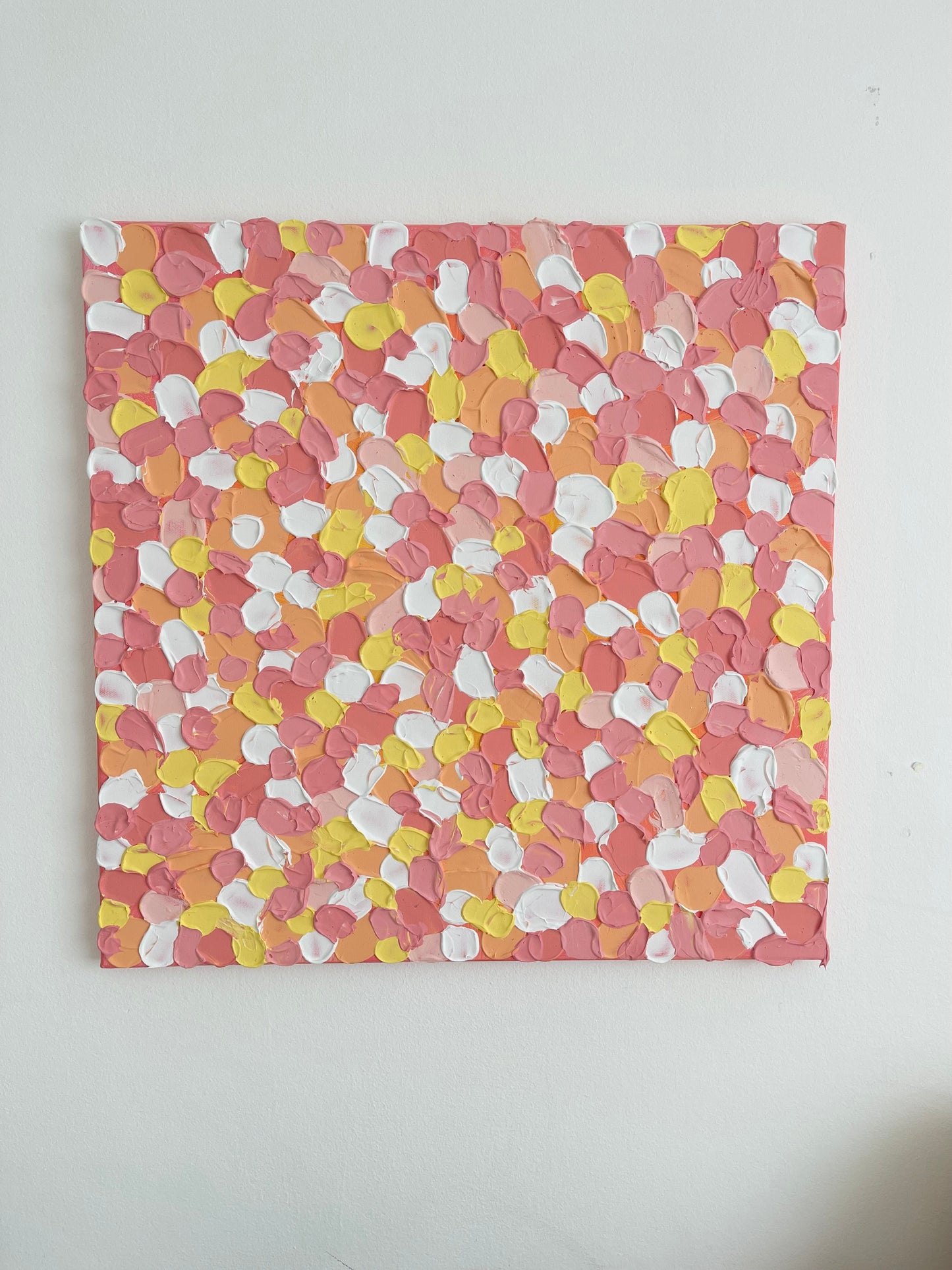 Pink Flower Bed 51x51cm