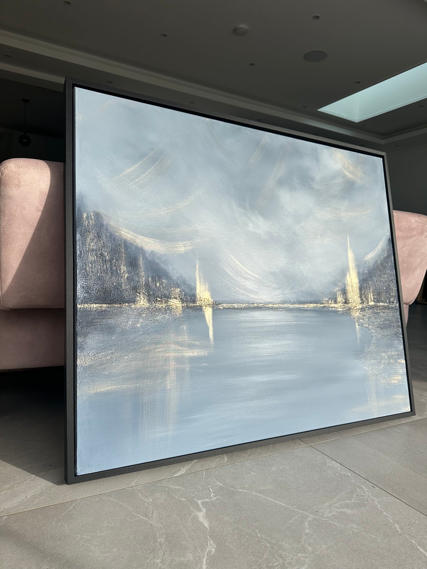 Lost in Blue - Original Painting