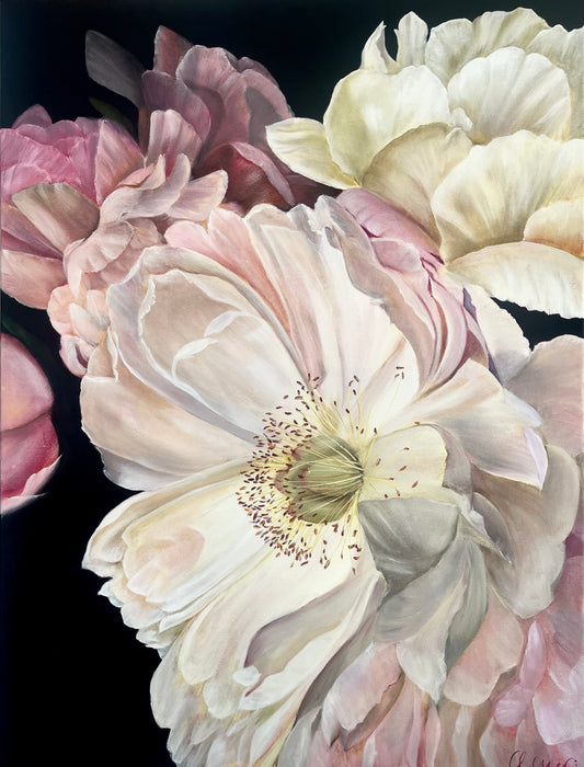Symphony of Peonies 60x80cm