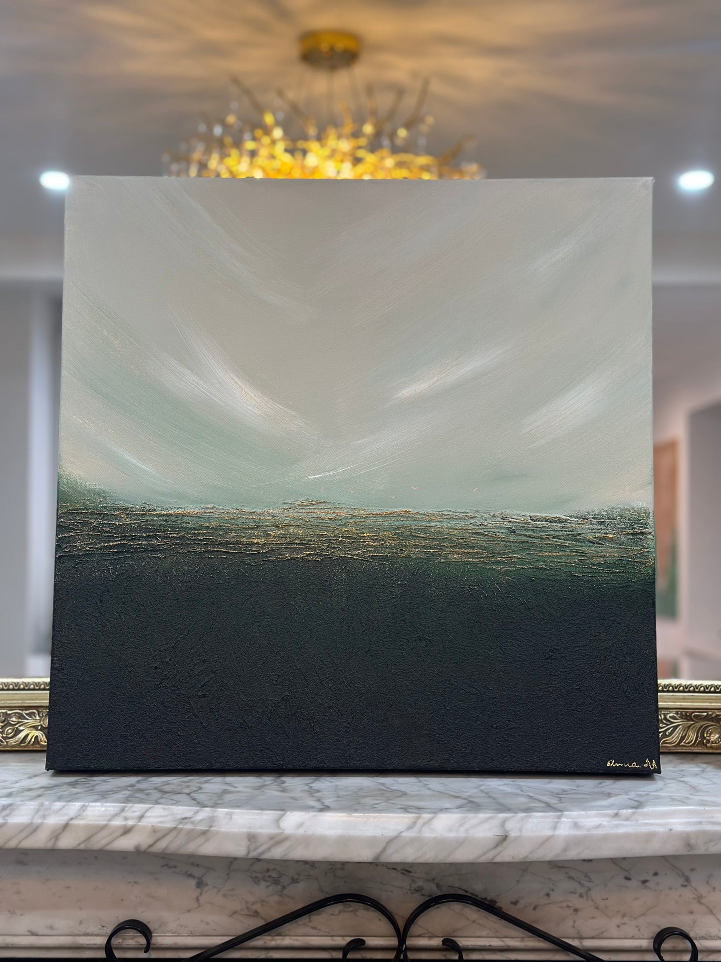 Green Horizon - Original painting