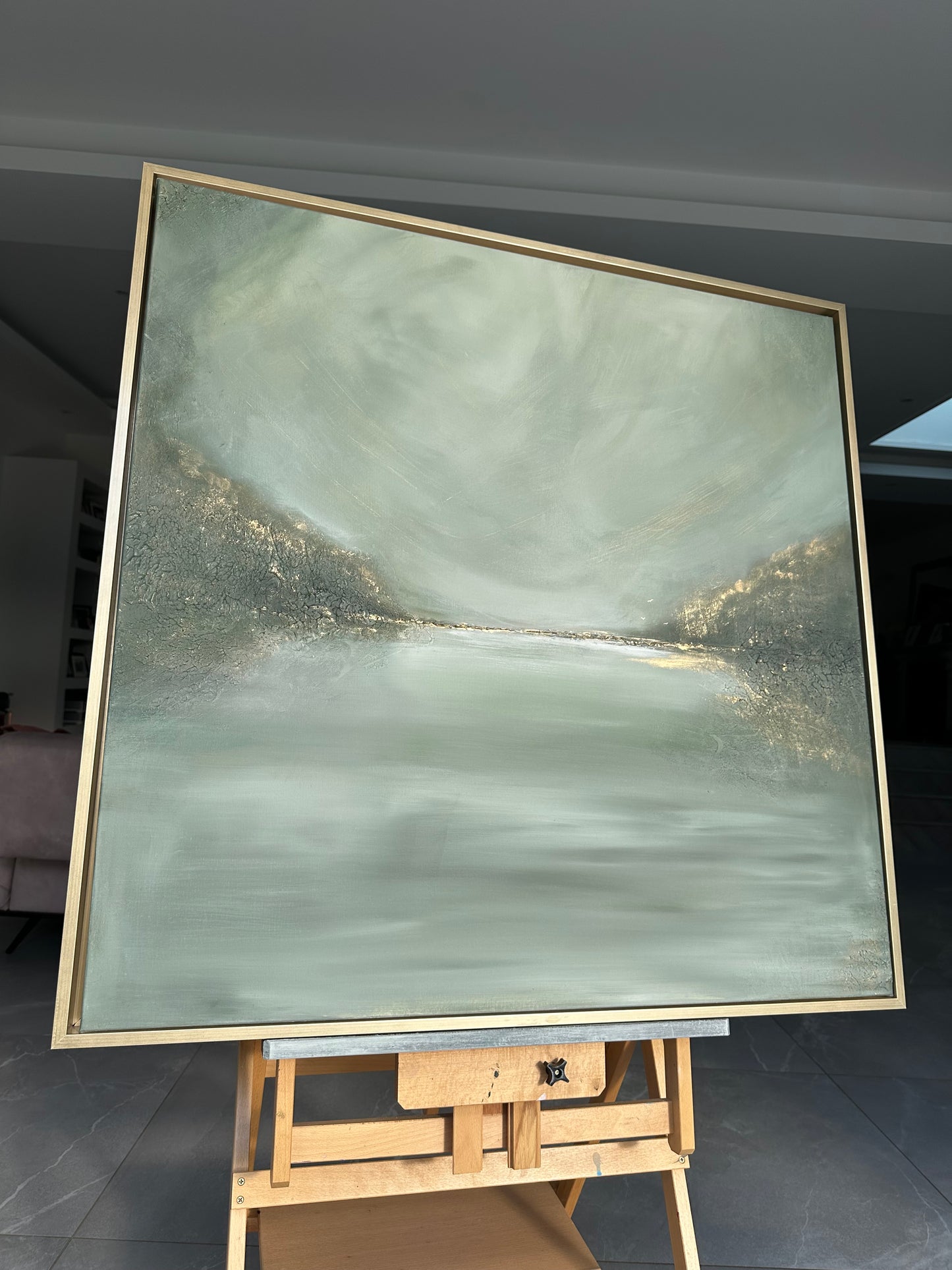 Still Sage 100x100cm