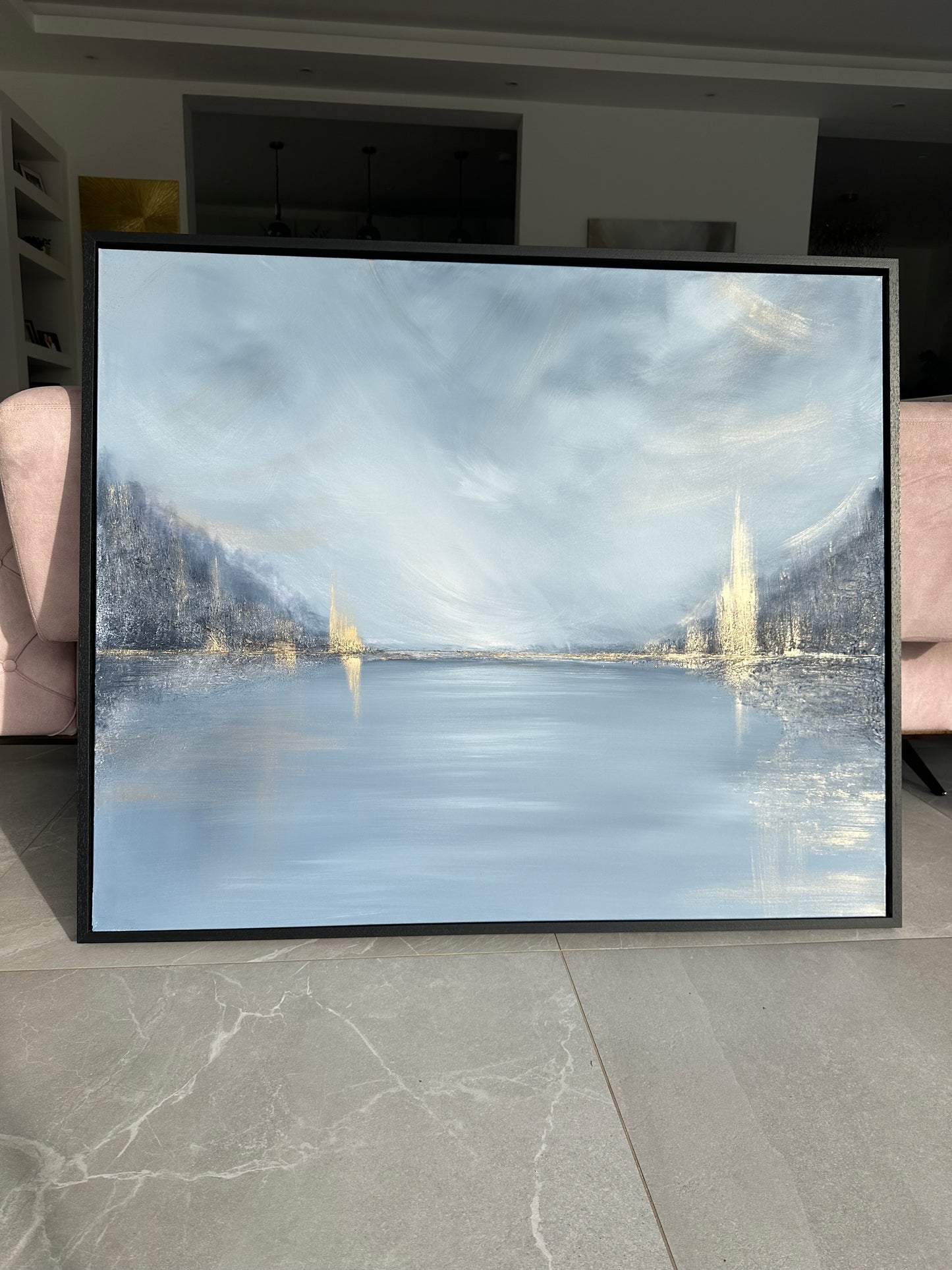 Lost in Blue - Original Painting