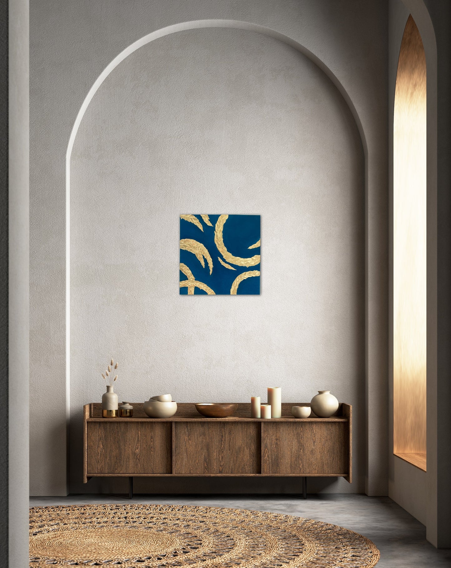 Sold! Gold Laurel 51x51