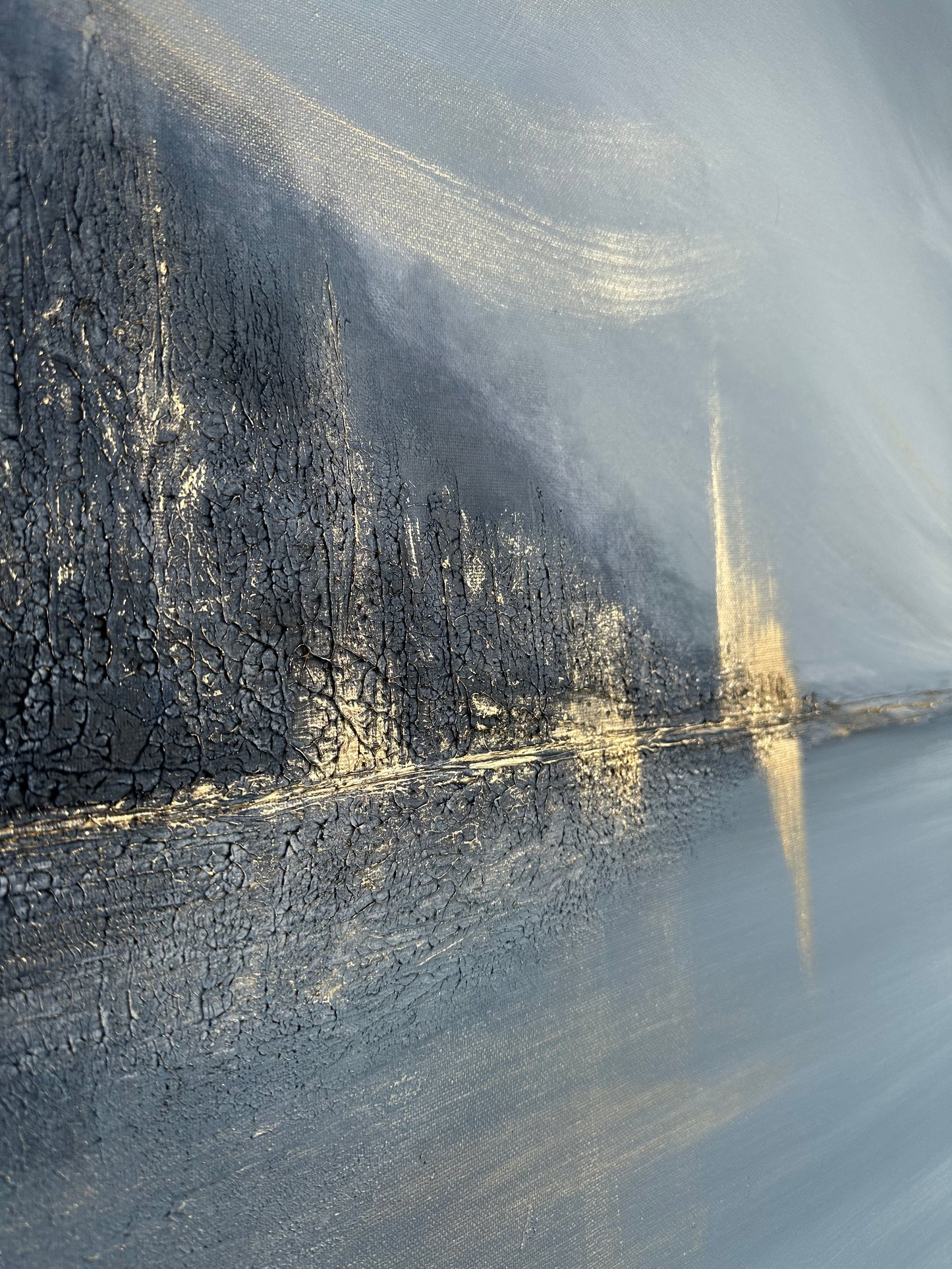 Lost in Blue - Original Painting