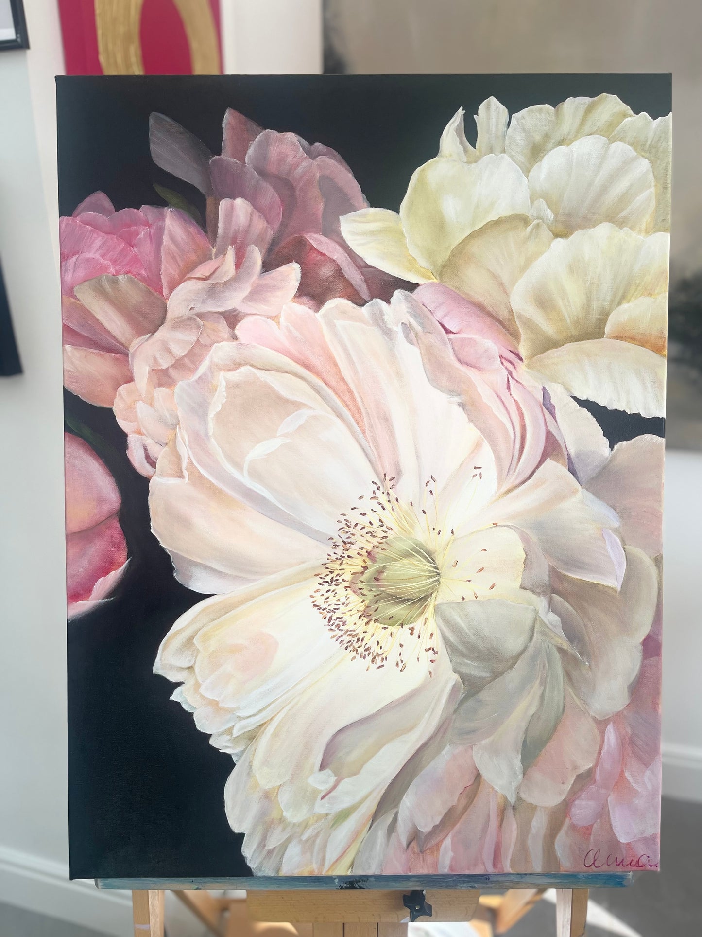 Symphony of Peonies 60x80cm