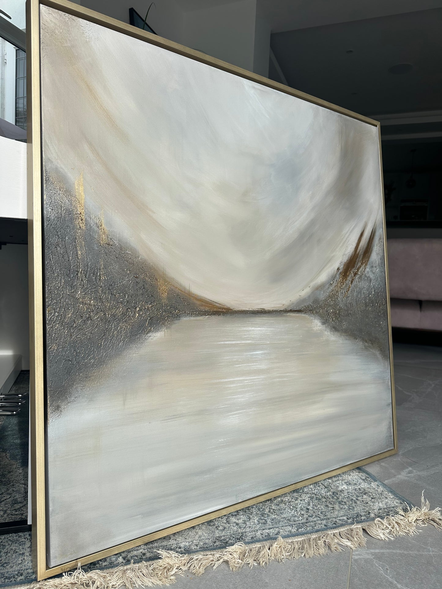 Deep Whispers 100x100cm