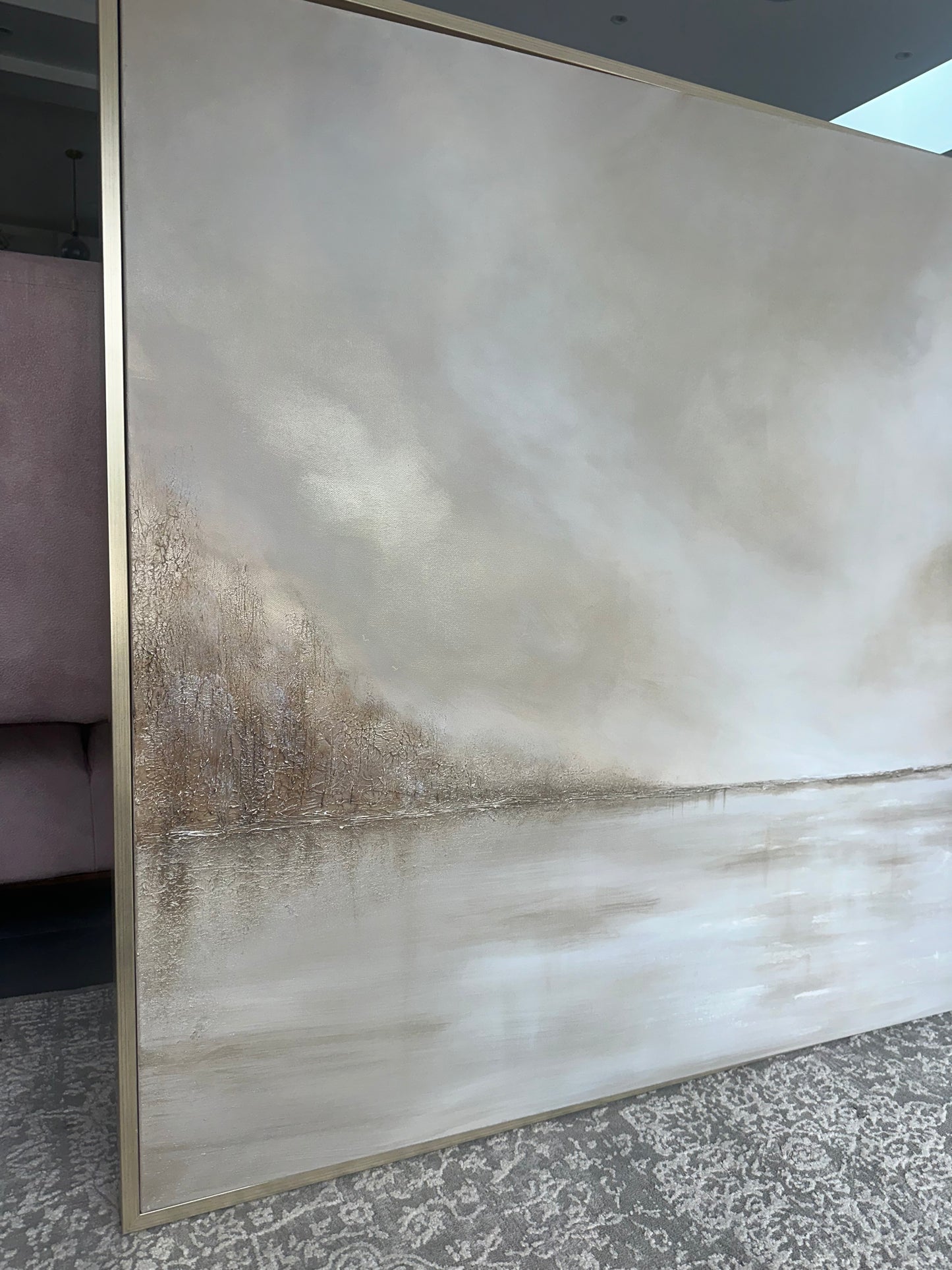 In My Dreams, the Sky Is Golden lV - Original Artwork 100x150 cm