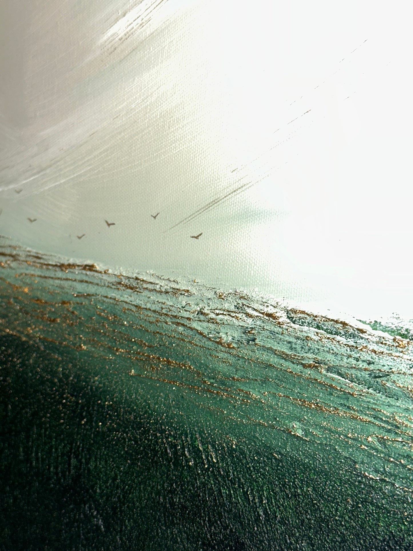 Green Horizon - Original painting