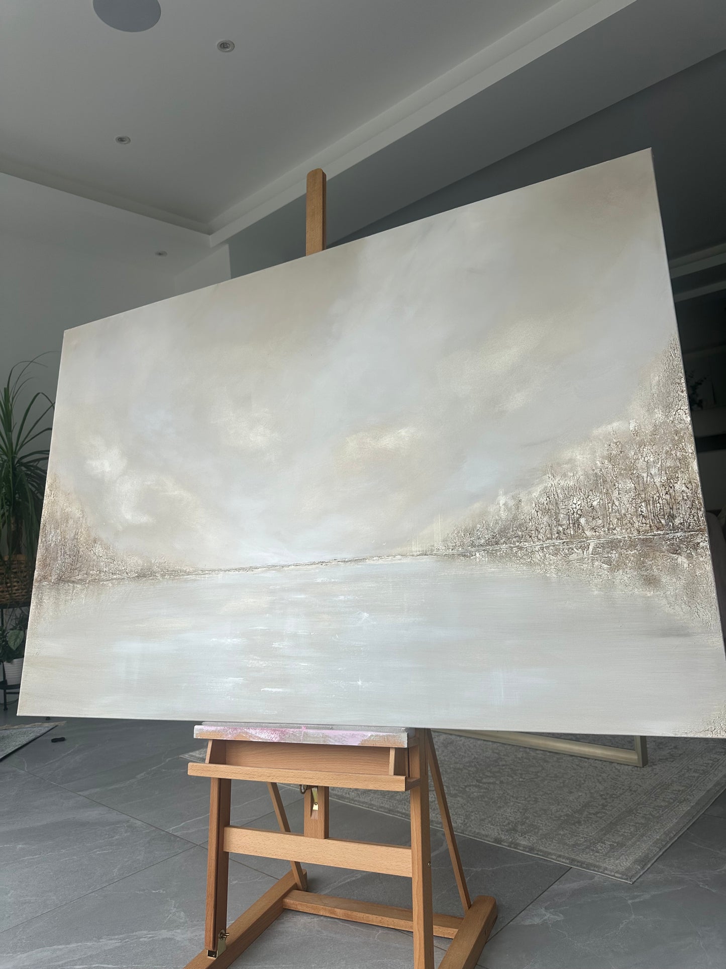 In My Dreams, the Sky Is Golden lV - Original Artwork 100x150 cm