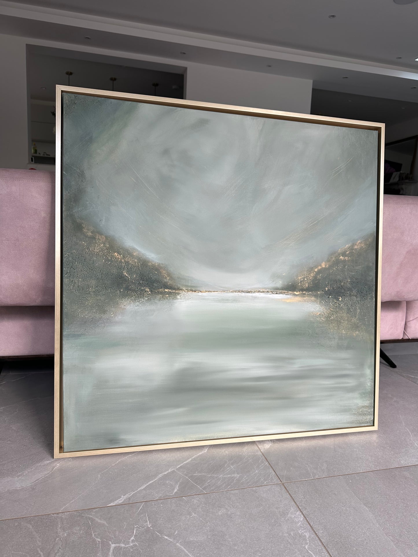 Still Sage 100x100cm