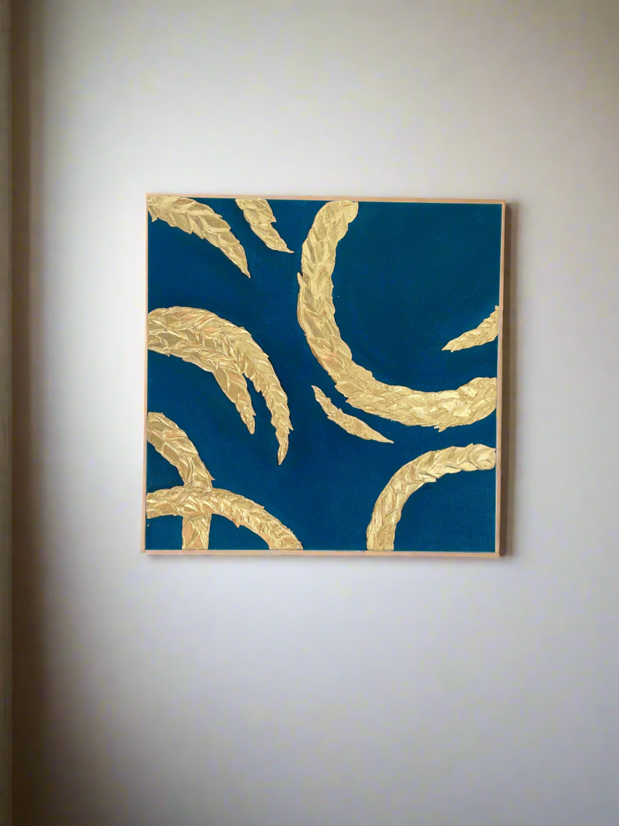 Sold! Gold Laurel 51x51