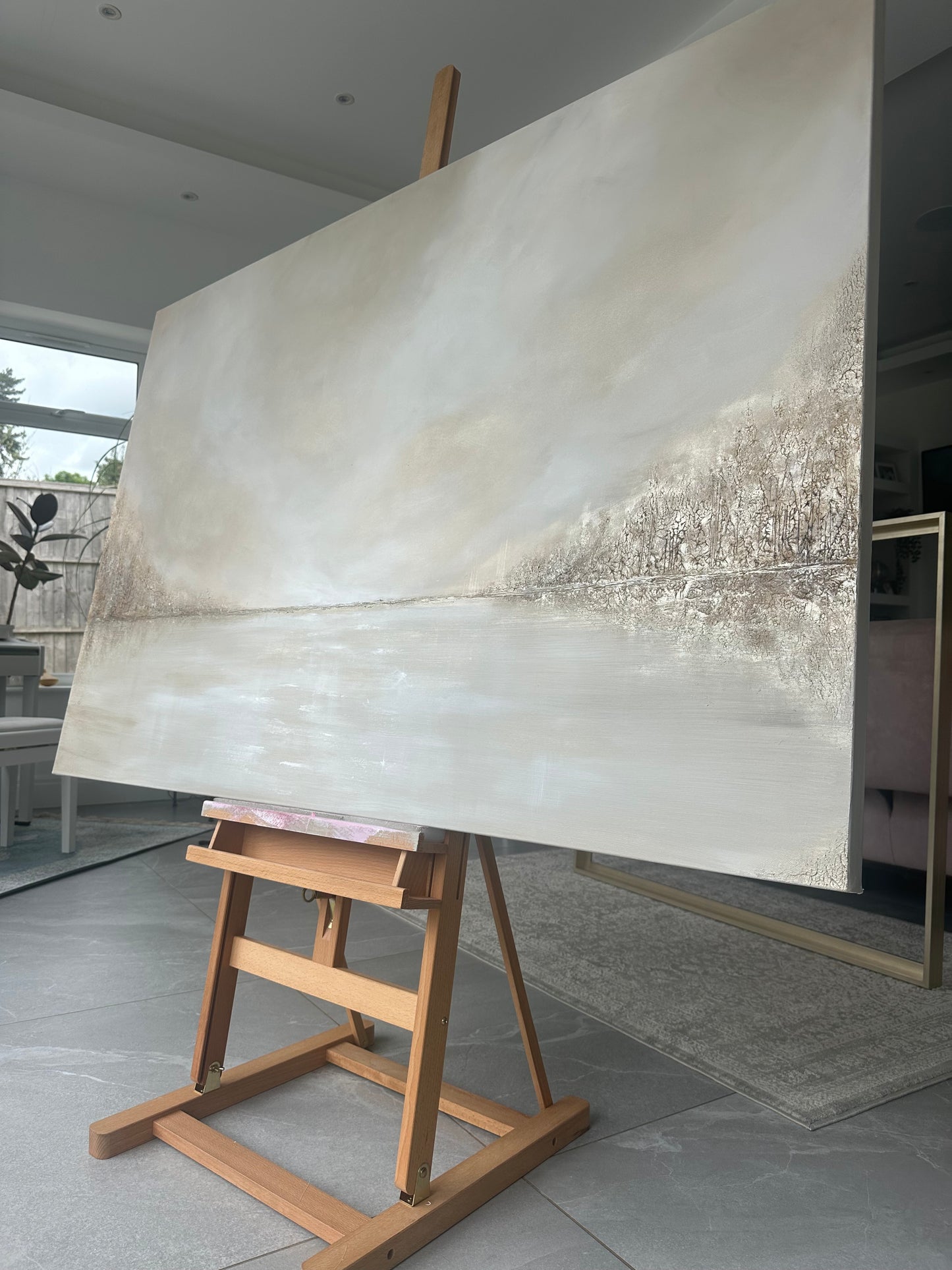 In My Dreams, the Sky Is Golden lV - Original Artwork 100x150 cm