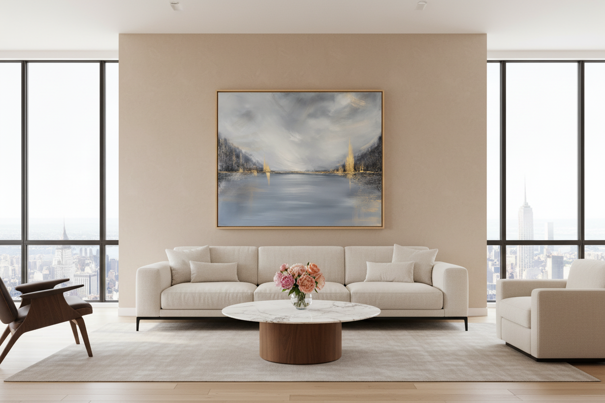 Lost in Blue - Original Painting
