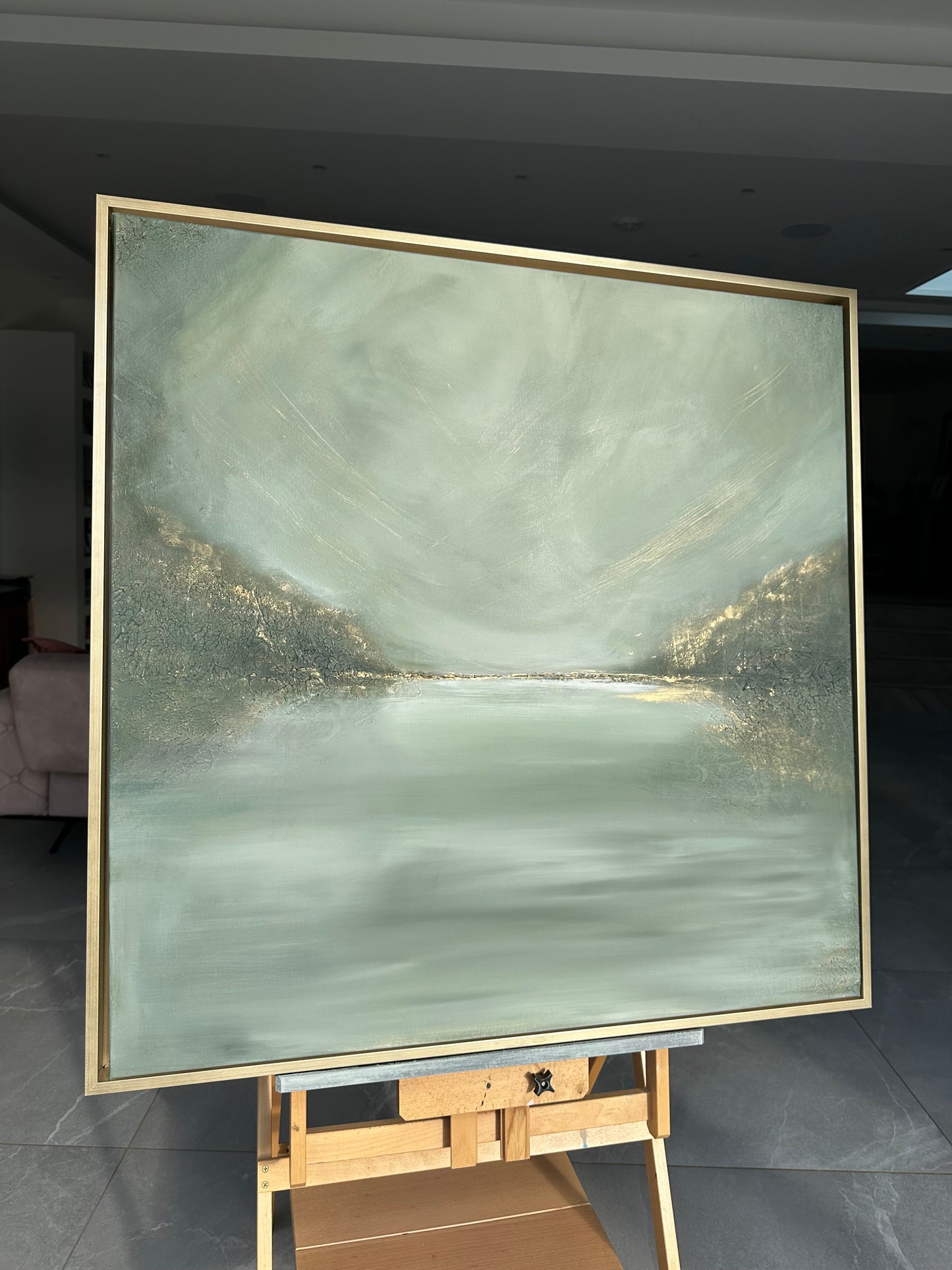 Still Sage 100x100cm