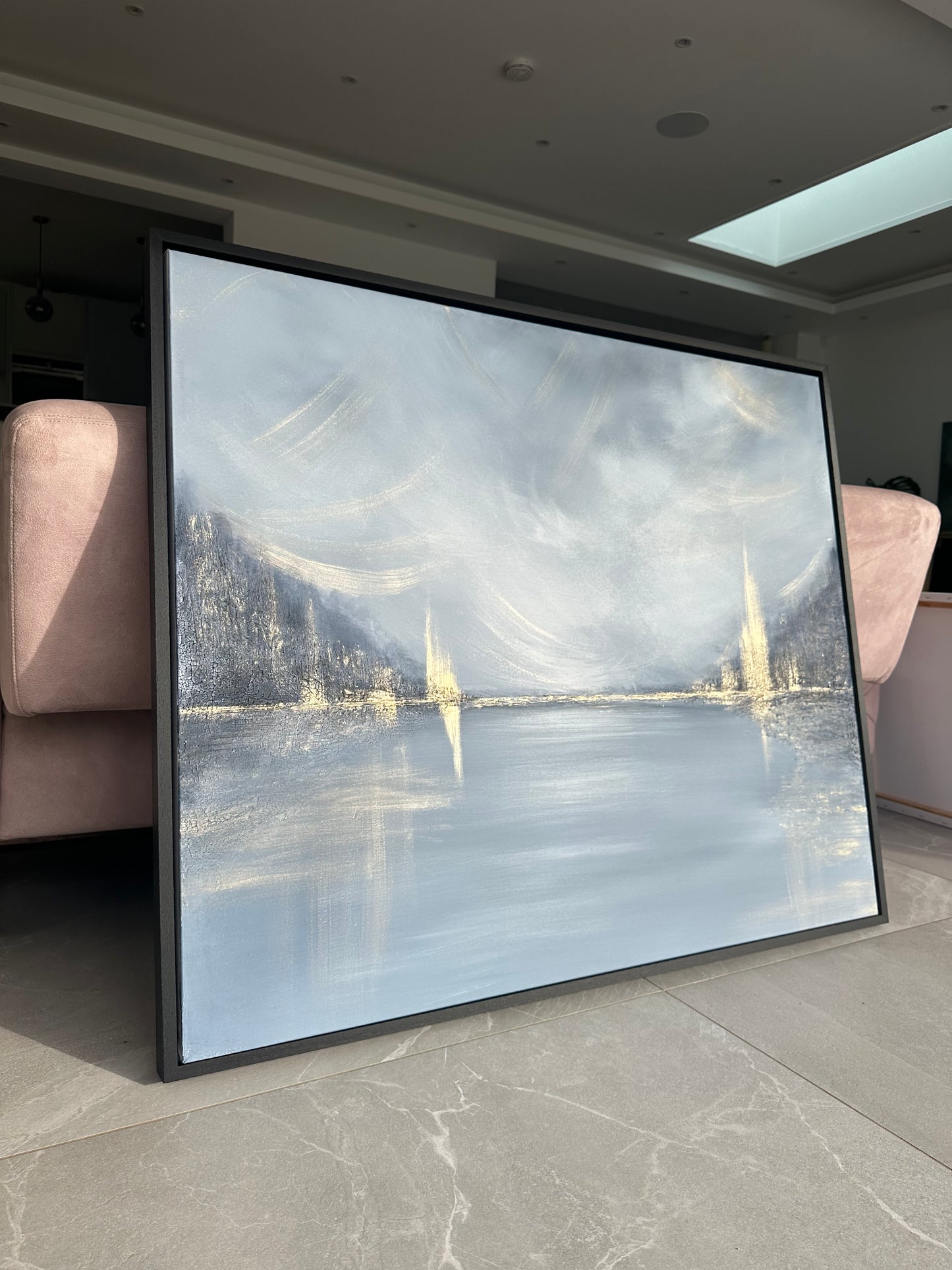 Lost in Blue - Original Painting